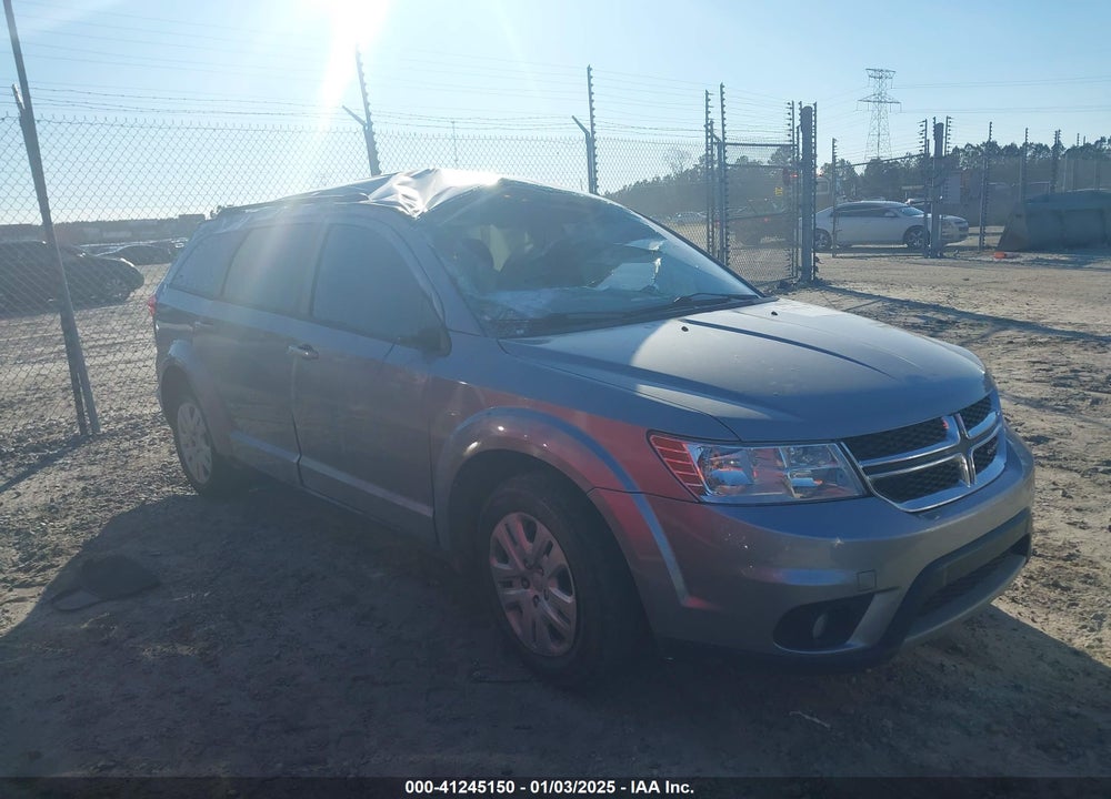 2019 DODGE JOURNEY SE VIN: 3C4PDCBB7KT747216
