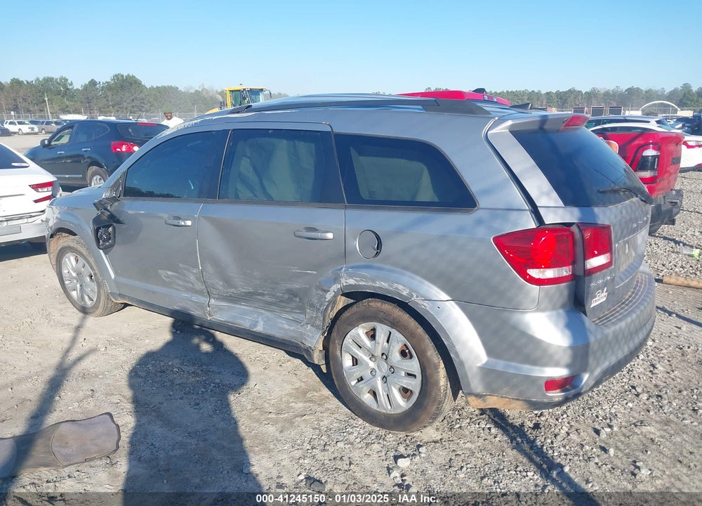 2019 DODGE JOURNEY SE VIN: 3C4PDCBB7KT747216