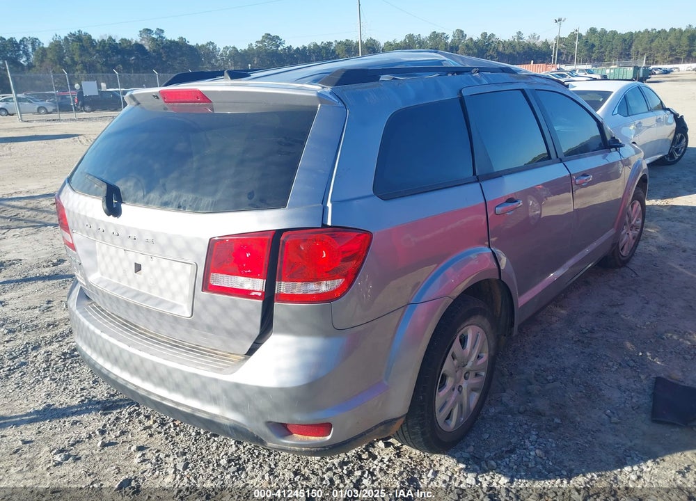 2019 DODGE JOURNEY SE VIN: 3C4PDCBB7KT747216