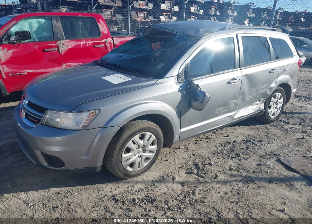 2019 DODGE JOURNEY SE VIN: 3C4PDCBB7KT747216