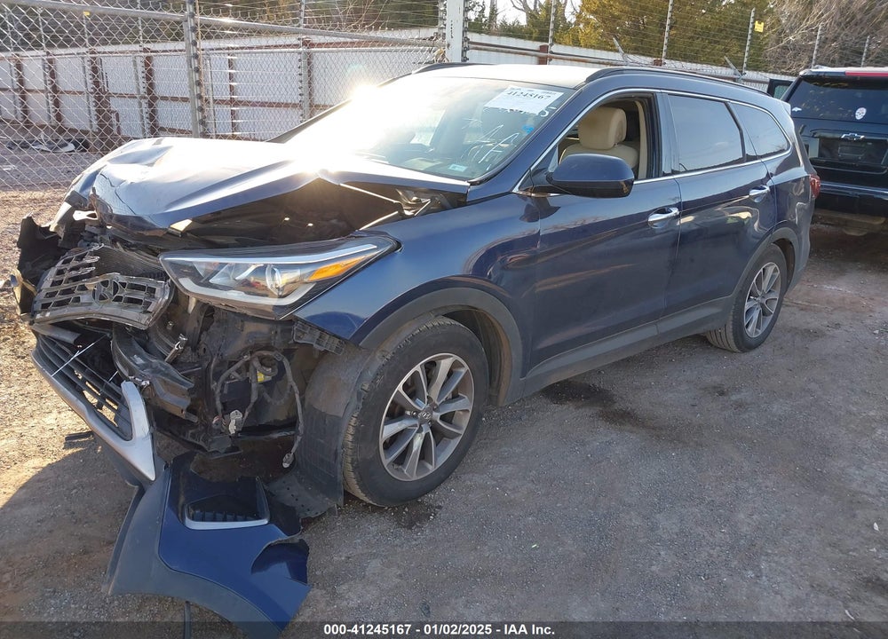 2017 HYUNDAI SANTA FE SE VIN: KM8SM4HF6HU220725