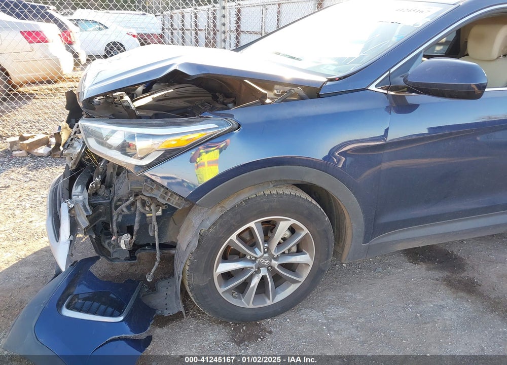 2017 HYUNDAI SANTA FE SE VIN: KM8SM4HF6HU220725