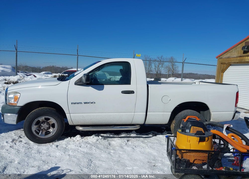 2006 DODGE RAM 1500 ST VIN: 1D7HA16K66J183959