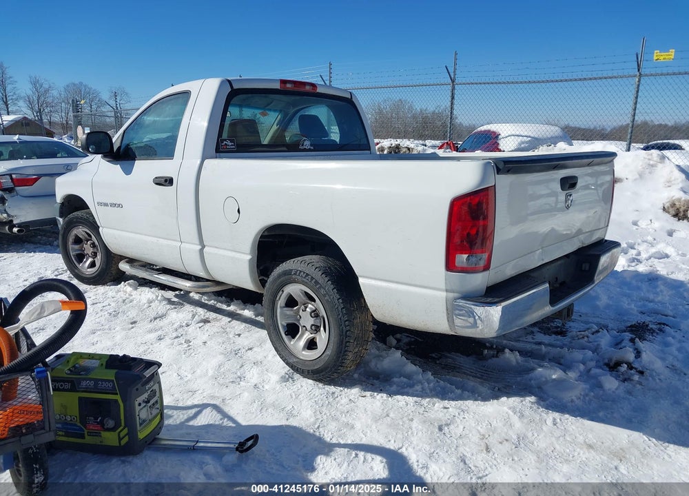 2006 DODGE RAM 1500 ST VIN: 1D7HA16K66J183959