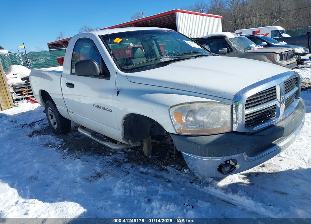 2006 DODGE RAM 1500 ST VIN: 1D7HA16K66J183959