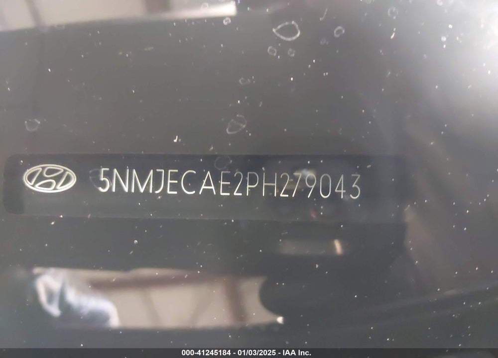 2023 HYUNDAI TUCSON LIMITED VIN: 5NMJECAE2PH279043