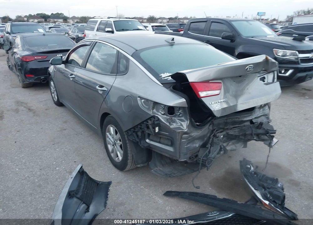 2018 KIA OPTIMA LX VIN: 5XXGT4L30JG222489