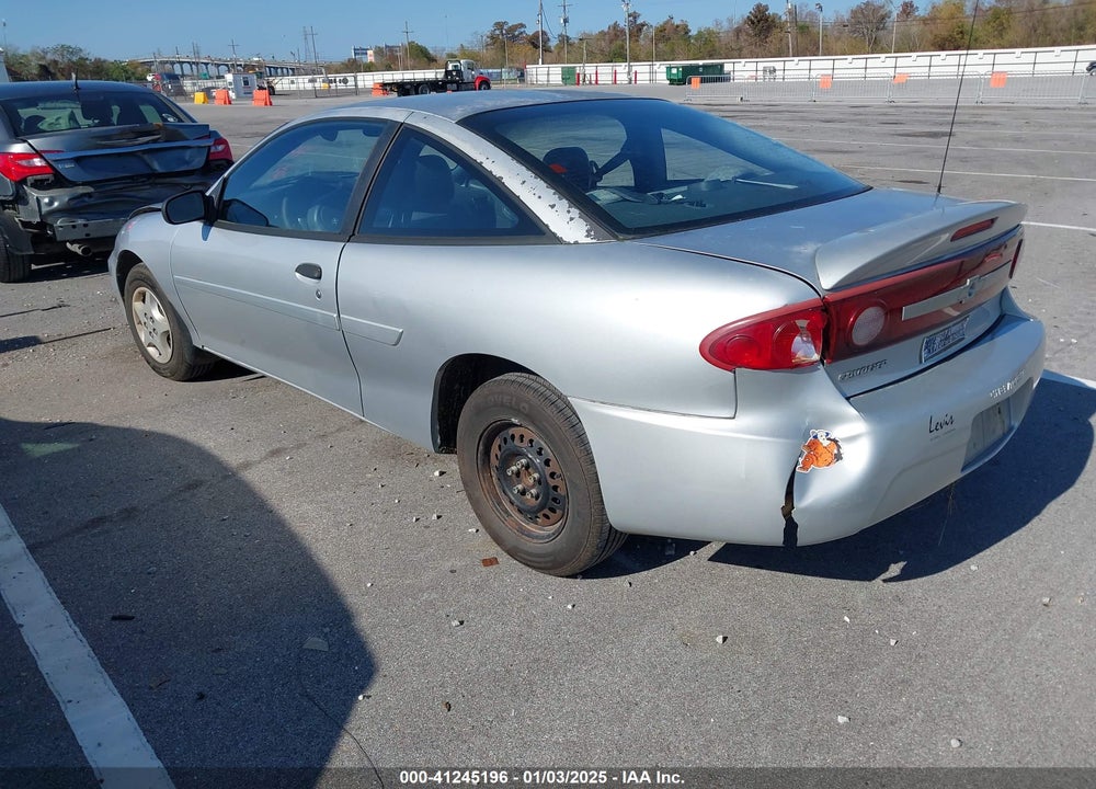 2003 CHEVROLET CAVALIER VIN: 1G1JC12F137117738