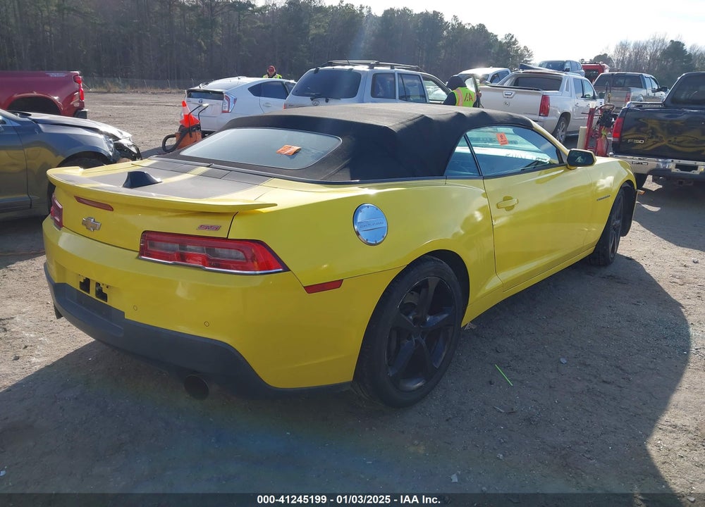 2015 CHEVROLET CAMARO VIN: 2G1FK3DJ6F9145723
