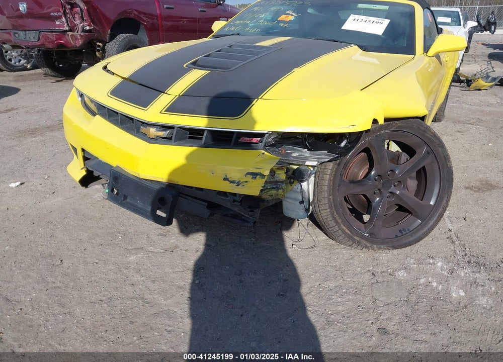 2015 CHEVROLET CAMARO VIN: 2G1FK3DJ6F9145723