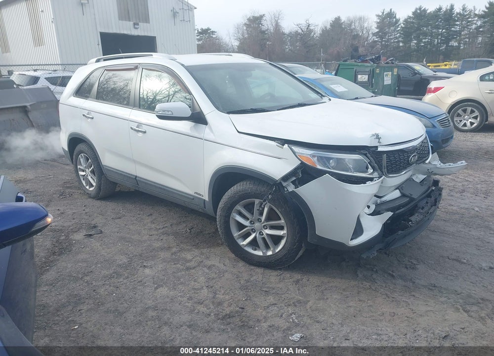 2014 KIA SORENTO LX V6 VIN: 5XYKTDA70EG546091