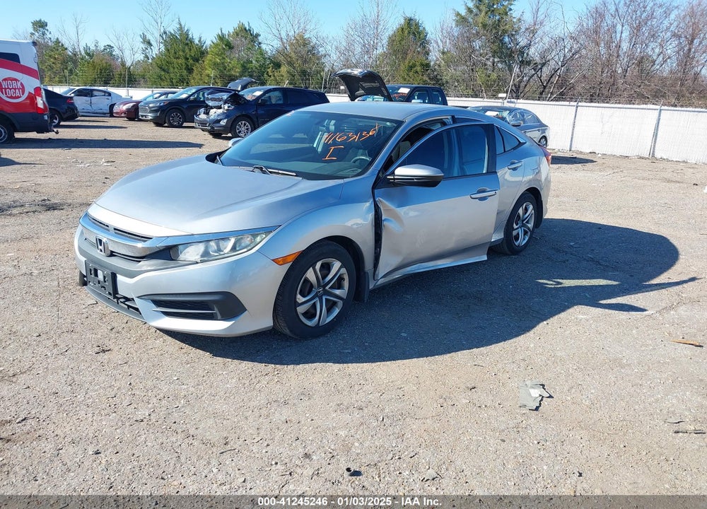 2016 HONDA CIVIC LX VIN: 19XFC2F58GE063056