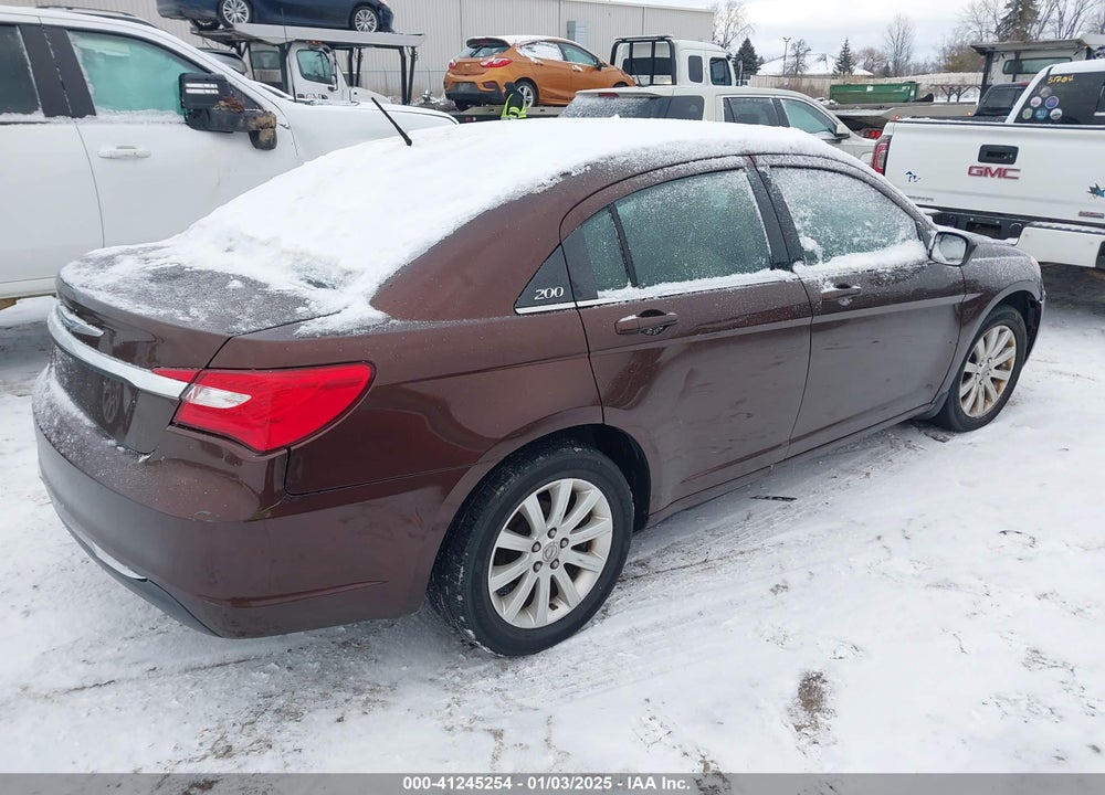 2012 CHRYSLER 200 TOURING VIN: 1C3CCBBB8CN331273