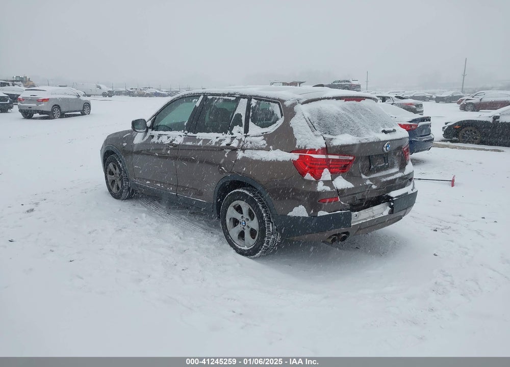 2012 BMW X3 XDRIVE28I VIN: 5UXWX5C54CL727847