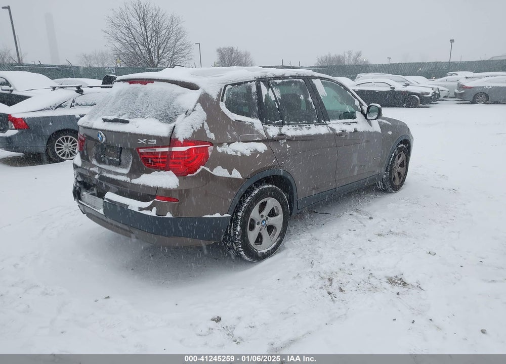 2012 BMW X3 XDRIVE28I VIN: 5UXWX5C54CL727847