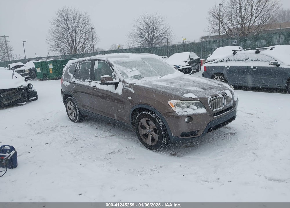 2012 BMW X3 XDRIVE28I VIN: 5UXWX5C54CL727847