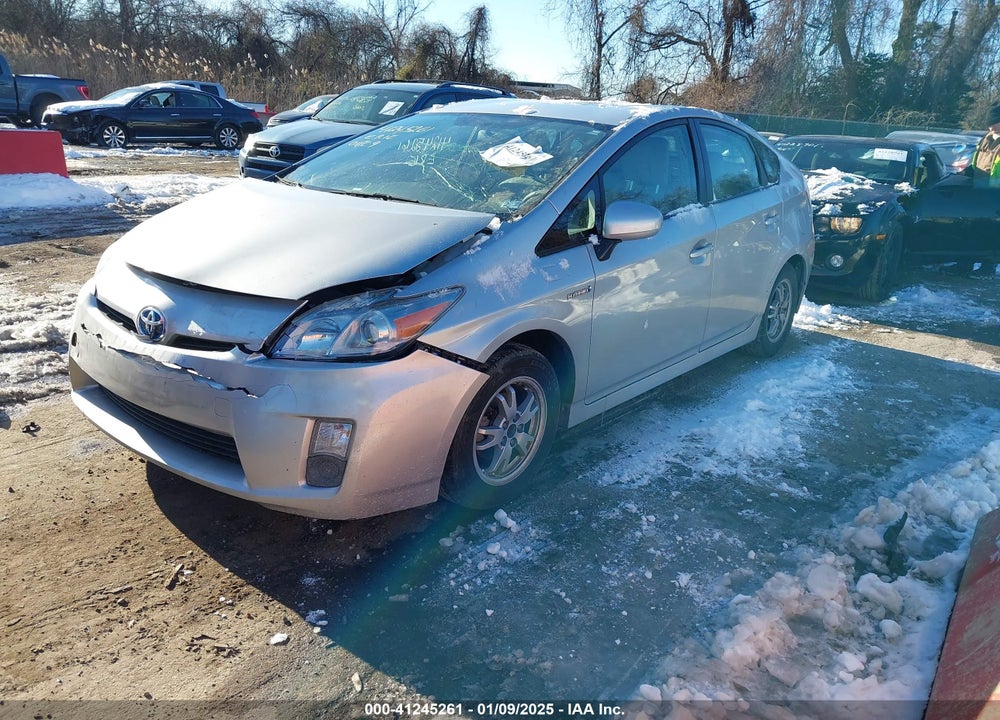 2011 TOYOTA PRIUS TWO VIN: JTDKN3DU6B1380418