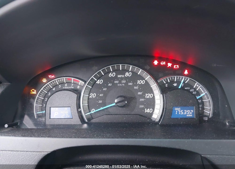 2013 TOYOTA CAMRY VIN: 4T1BF1FK9DU678164