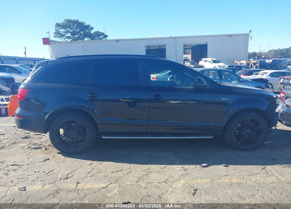 2013 AUDI Q7 3.0T S LINE PRESTIGE VIN: WA1DGAFE0DD013278