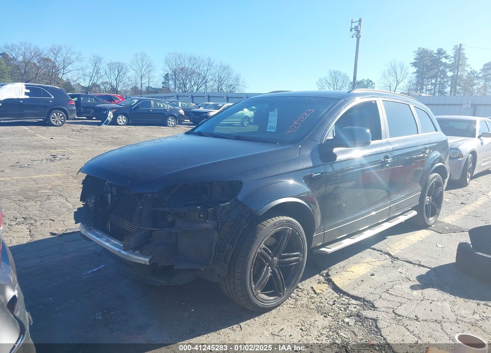 2013 AUDI Q7 3.0T S LINE PRESTIGE VIN: WA1DGAFE0DD013278