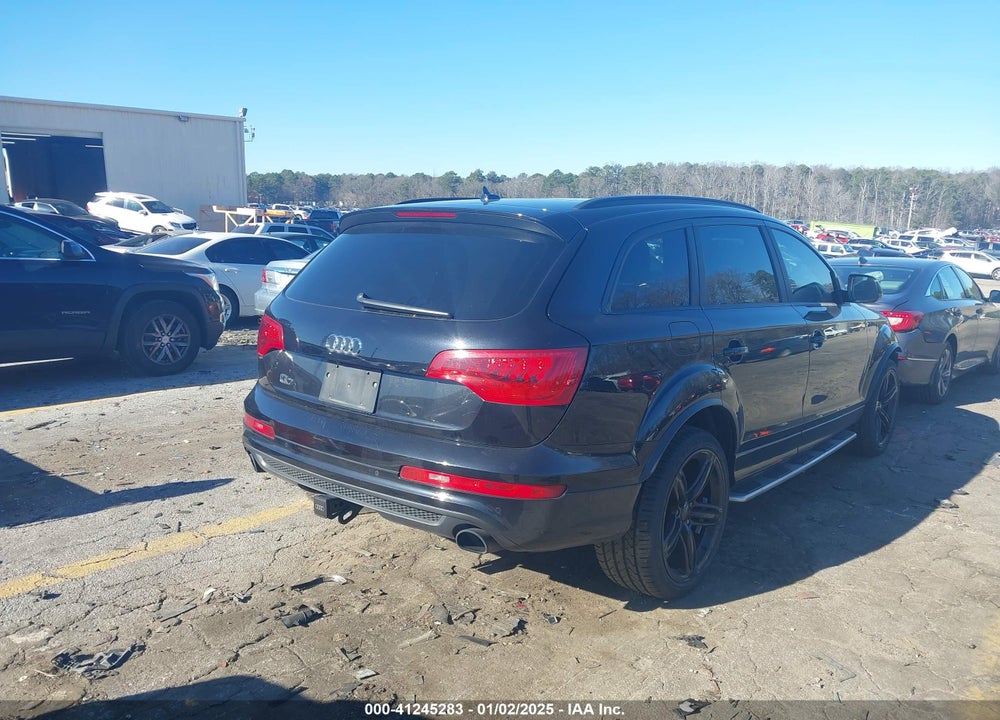 2013 AUDI Q7 3.0T S LINE PRESTIGE VIN: WA1DGAFE0DD013278