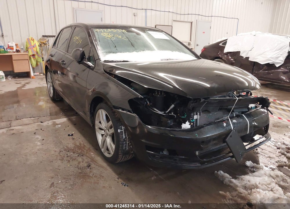 2015 VOLKSWAGEN GOLF TDI VIN: 3VW2A7AU2FM017935