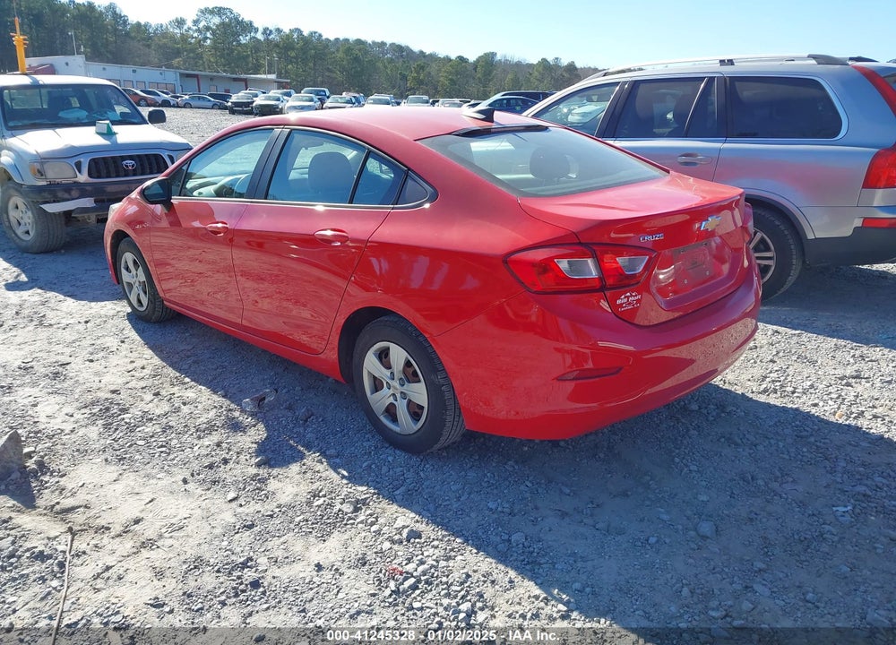 2017 CHEVROLET CRUZE LS AUTO VIN: 1G1BC5SM9H7272930