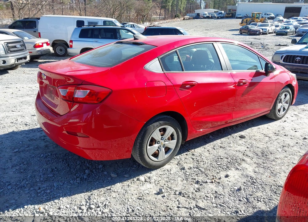 2017 CHEVROLET CRUZE LS AUTO VIN: 1G1BC5SM9H7272930