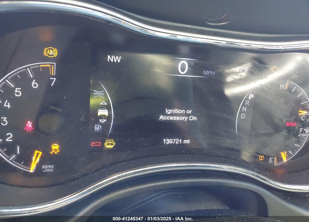 2019 JEEP GRAND CHEROKEE LIMITED 4X2 VIN: 1C4RJEBG0KC857352