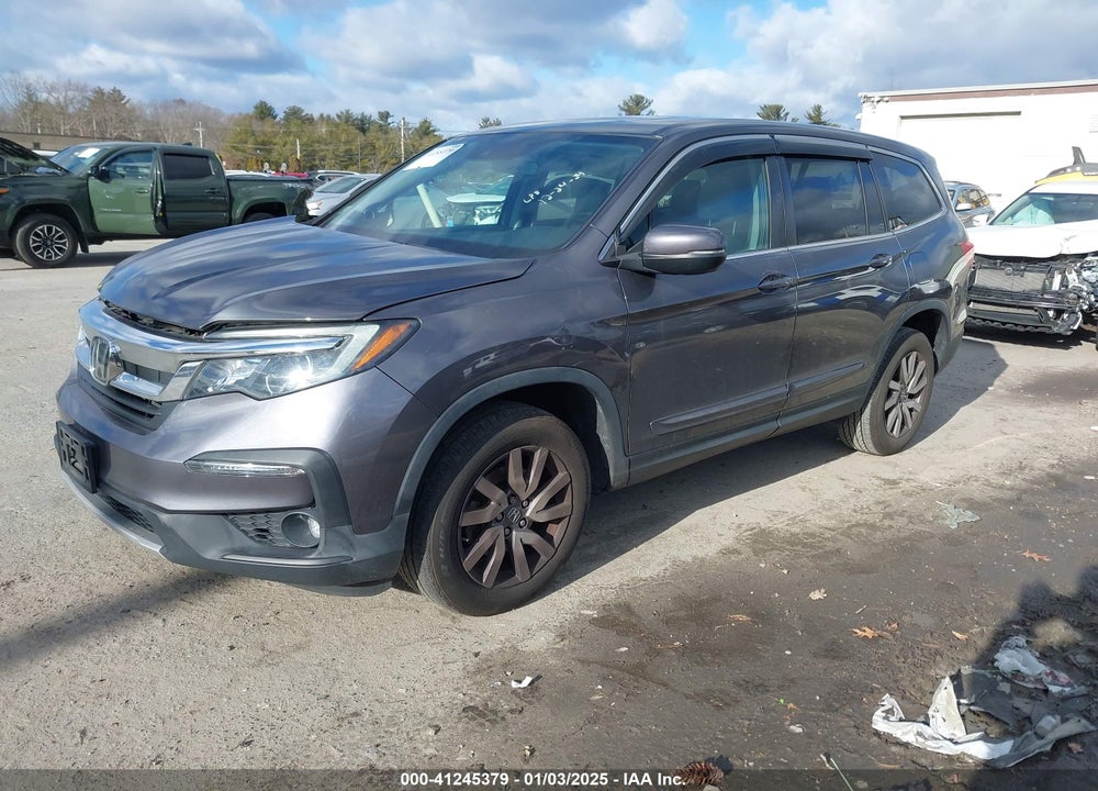 2019 HONDA PILOT EX-L VIN: 5FNYF6H55KB033651