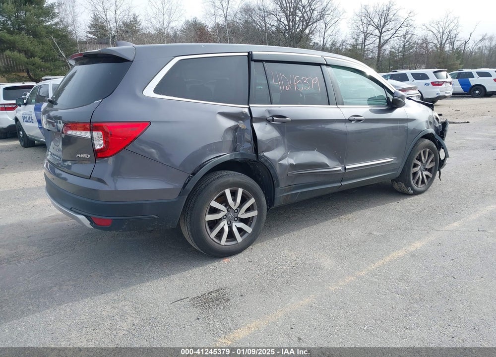2019 HONDA PILOT EX-L VIN: 5FNYF6H55KB033651