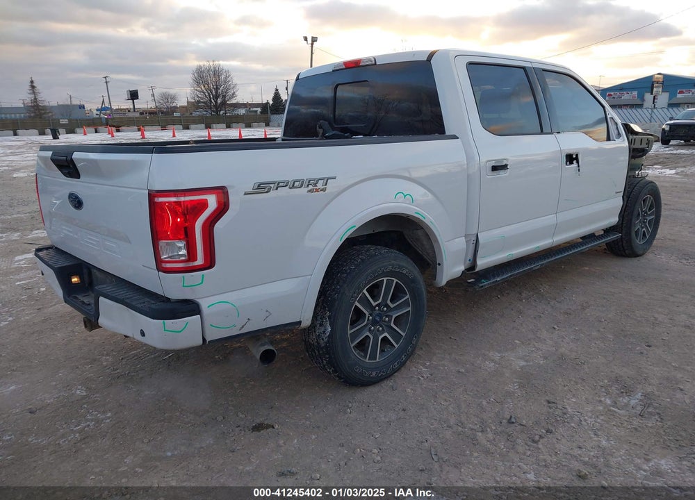 2016 FORD F-150 VIN: 1FTEW1EP8GFD24434