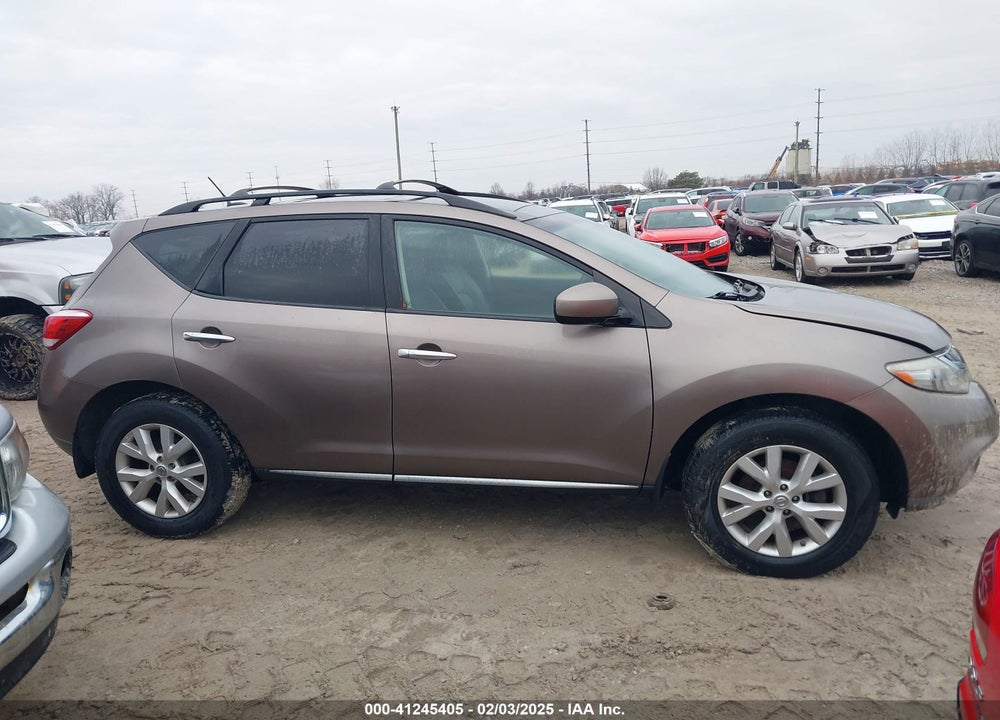2013 NISSAN MURANO SL VIN: JN8AZ1MU7DW203584