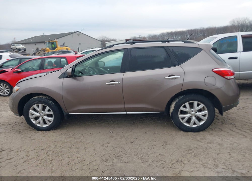 2013 NISSAN MURANO SL VIN: JN8AZ1MU7DW203584