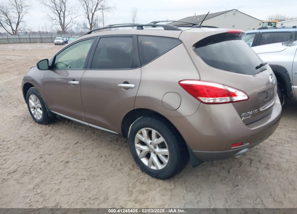 2013 NISSAN MURANO SL VIN: JN8AZ1MU7DW203584