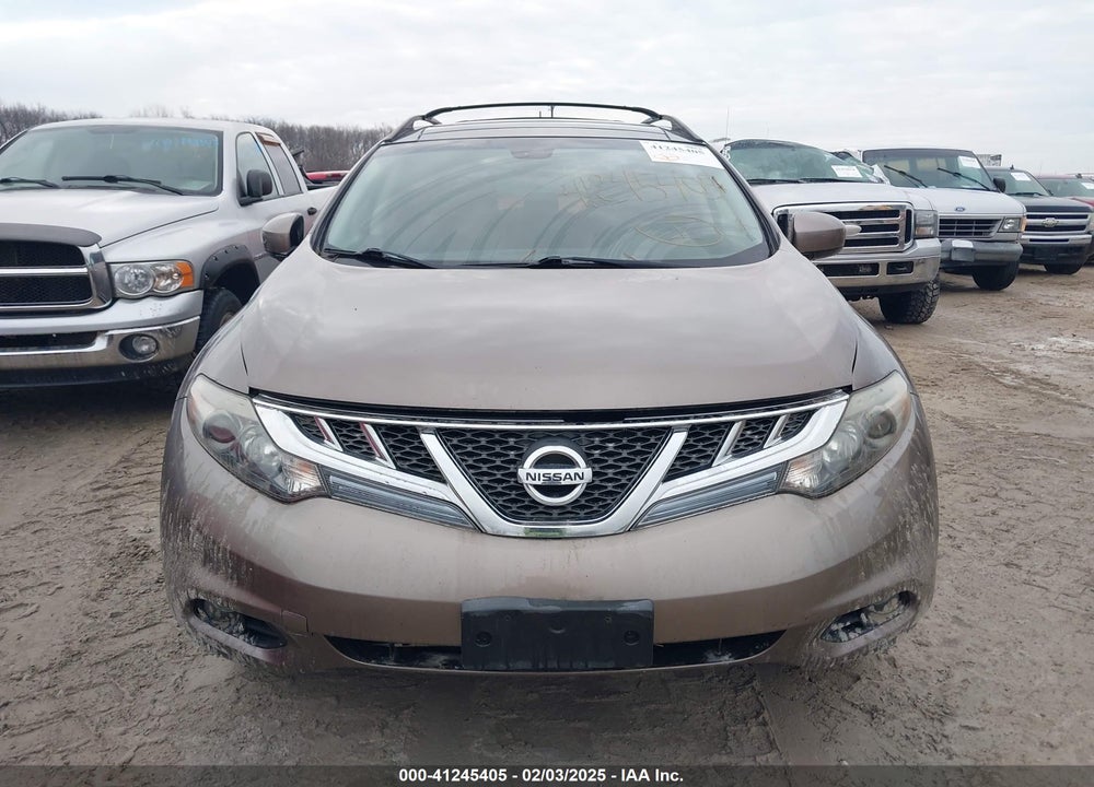 2013 NISSAN MURANO SL VIN: JN8AZ1MU7DW203584