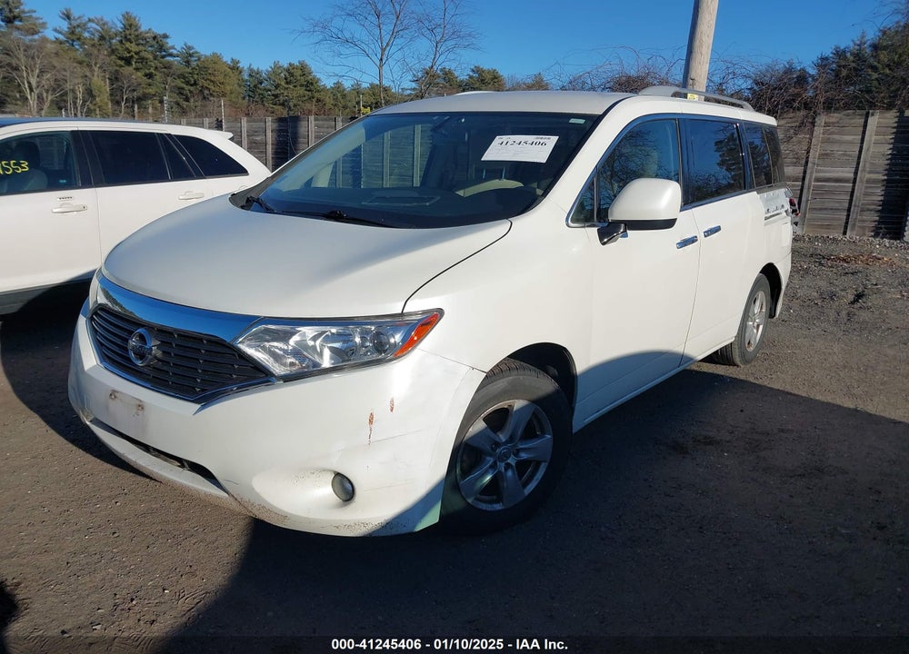 2017 NISSAN QUEST SV VIN: JN8AE2KPXH9166310