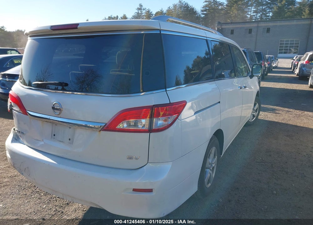 2017 NISSAN QUEST SV VIN: JN8AE2KPXH9166310