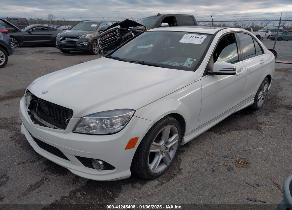 2010 MERCEDES-BENZ C 300 VIN: WDDGF5EB0AR087387