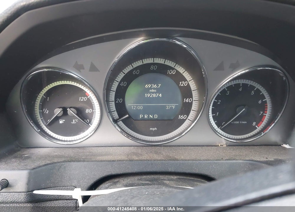 2010 MERCEDES-BENZ C 300 VIN: WDDGF5EB0AR087387