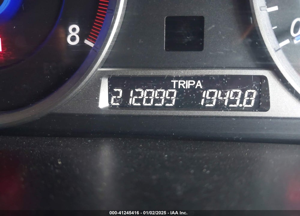 2013 HONDA CROSSTOUR EX-L V6 VIN: 5J6TF2H50DL002272