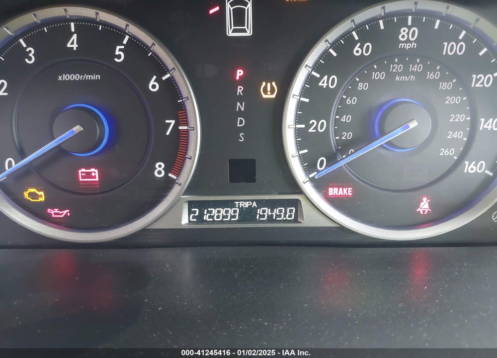 2013 HONDA CROSSTOUR EX-L V6 VIN: 5J6TF2H50DL002272