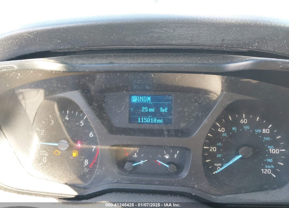 2016 FORD TRANSIT-250 VIN: 1FTYR1ZM8GKA39180