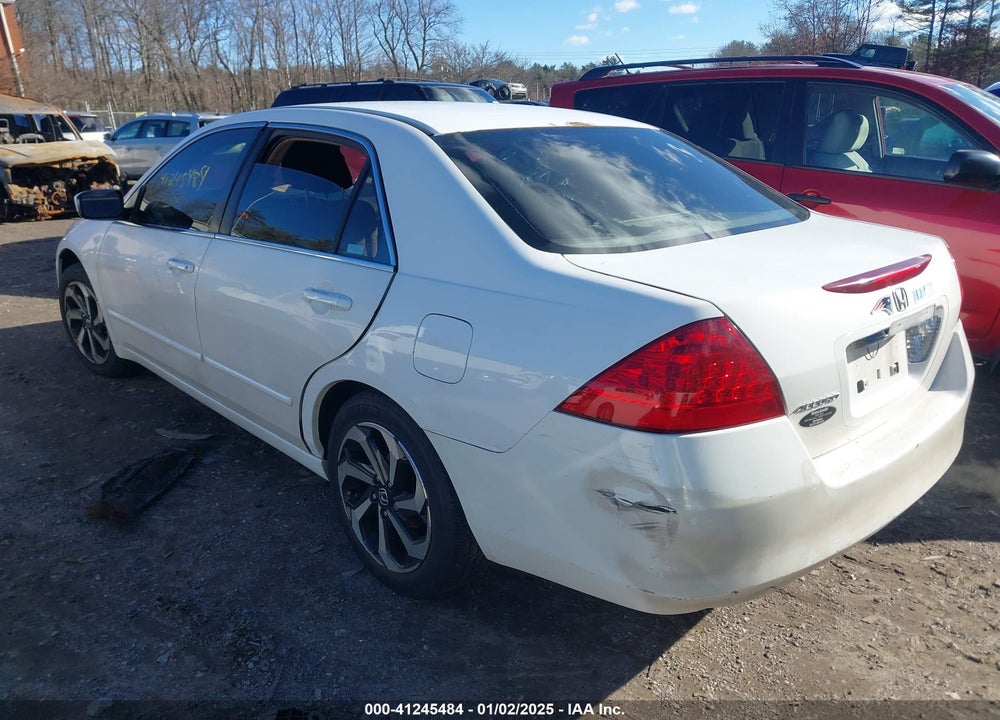 2007 HONDA ACCORD 2.4 SE VIN: 1HGCM56337A050171
