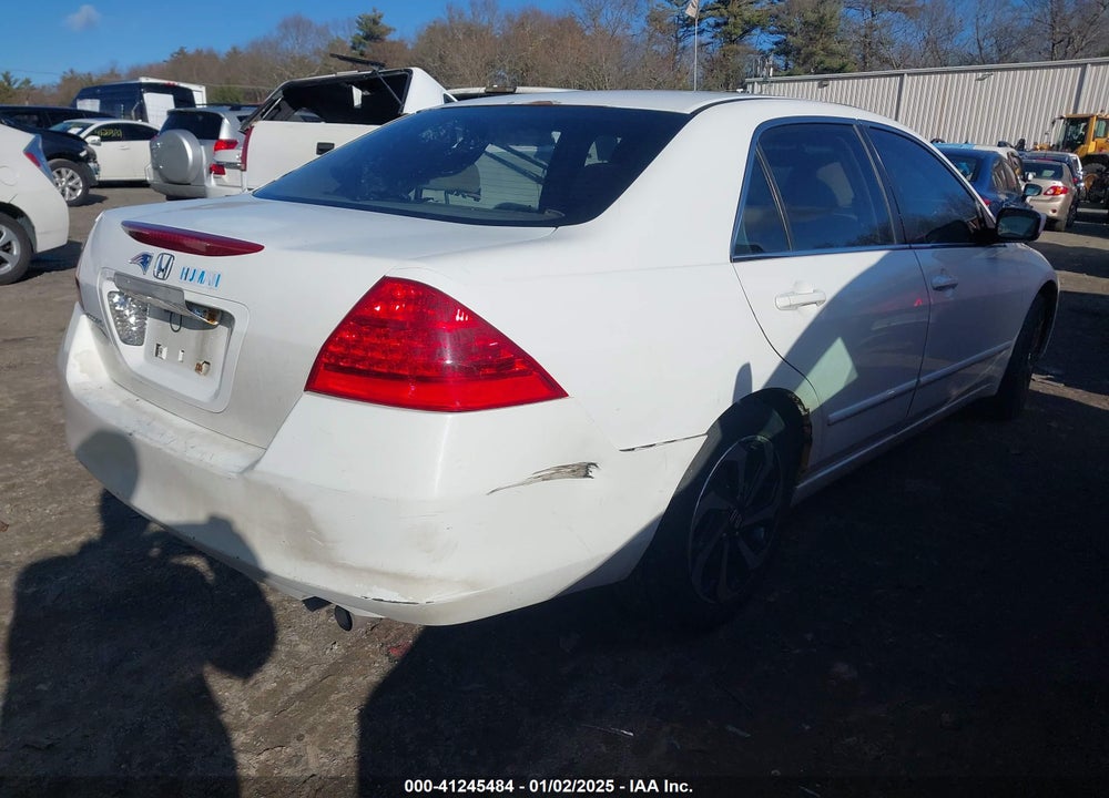 2007 HONDA ACCORD 2.4 SE VIN: 1HGCM56337A050171