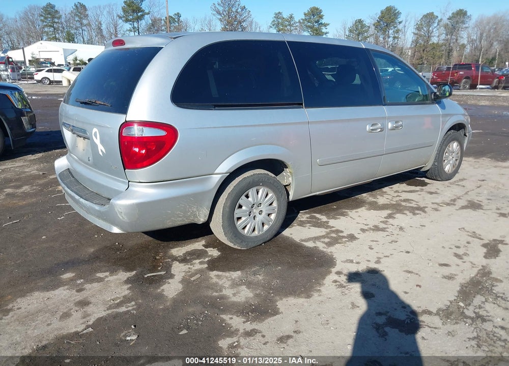 2007 CHRYSLER TOWN & COUNTRY LX VIN: 2A4GP44R37R244763