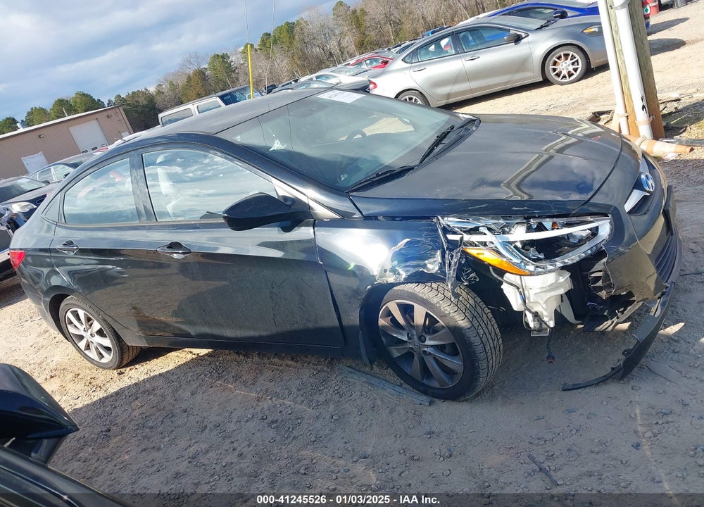 2014 HYUNDAI ACCENT VIN: KMHCU4AE9EU749264