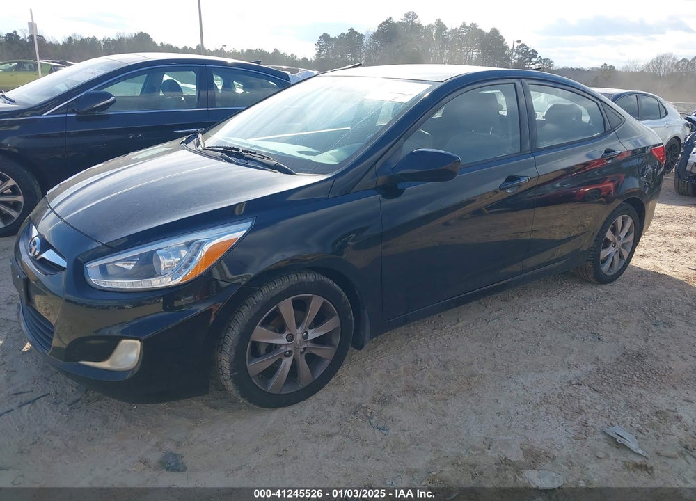 2014 HYUNDAI ACCENT VIN: KMHCU4AE9EU749264