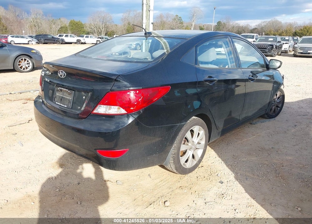 2014 HYUNDAI ACCENT VIN: KMHCU4AE9EU749264