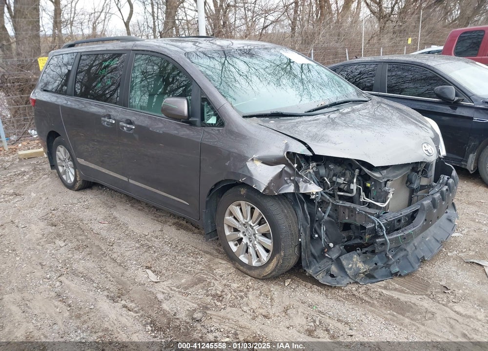 2015 TOYOTA SIENNA XLE LIMITED VIN: 5TDDK3DCXFS100341